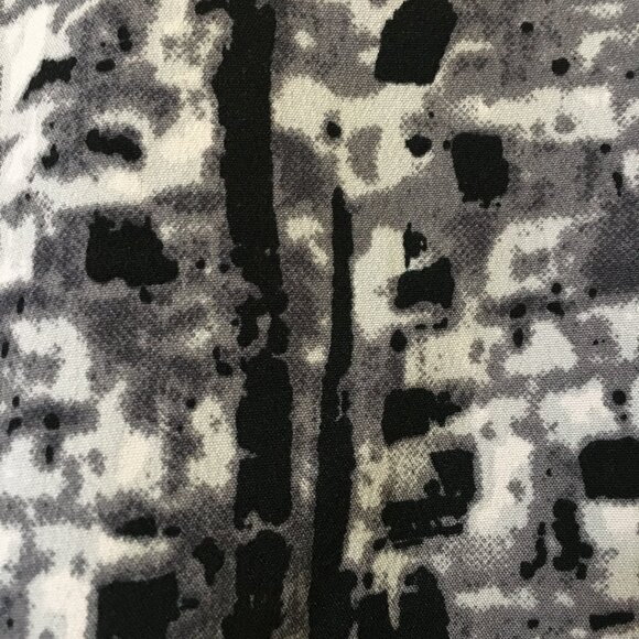 Jessica Tiny Modern TV Static Print Tunic Cap Sleeve Box Pleat Blouse - Picture 10 of 16